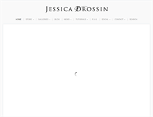 Tablet Screenshot of jessicadrossin.com